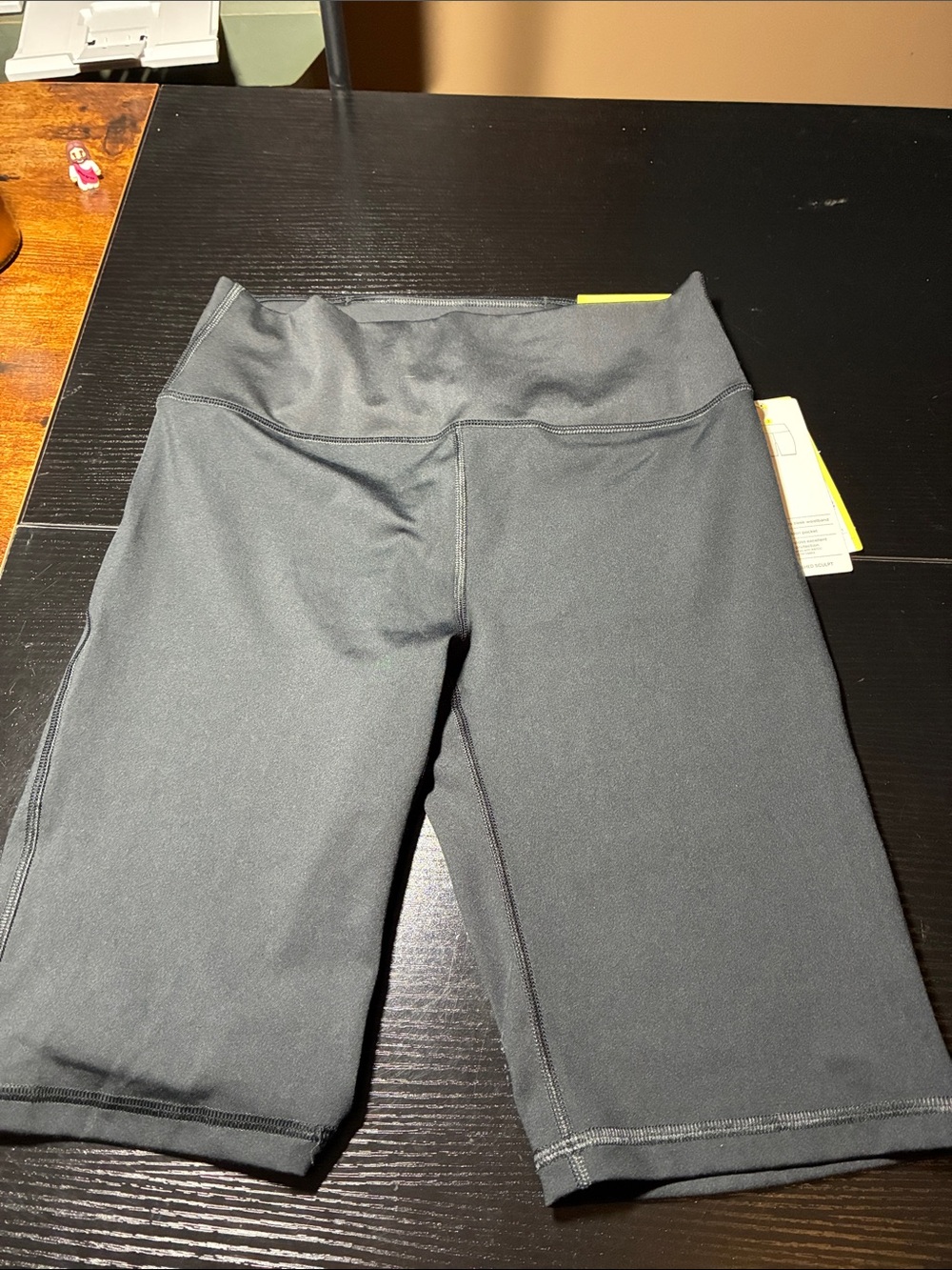 all in motion Charcoal High-Rise Bike Shorts